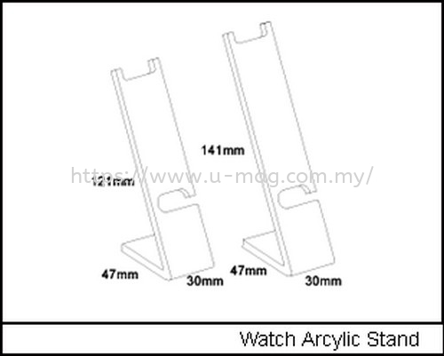 Watch Acrylic Stand 鱦չʾ   Manufacturer, Supplier, Supply, Supplies | U-Mag Acrylic Products (M) Sdn Bhd