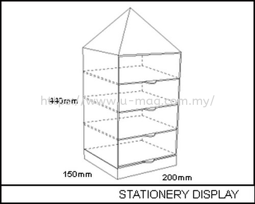 STATIONERY DISPLAY ľչʾ   Manufacturer, Supplier, Supply, Supplies | U-Mag Acrylic Products (M) Sdn Bhd