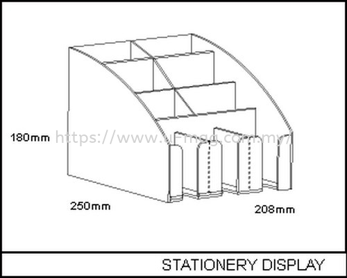 STATIONERY DISPLAY ľչʾ   Manufacturer, Supplier, Supply, Supplies | U-Mag Acrylic Products (M) Sdn Bhd