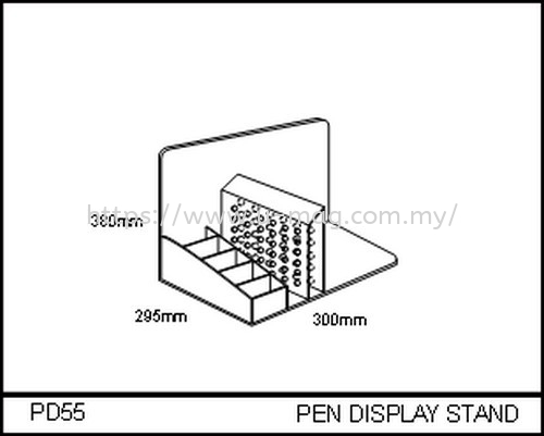 PD55 PEN DISPLAY STAND STATIONERY DISPLAY Malaysia, Johor Bahru (JB), Ulu Tiram Manufacturer, Supplier, Supply, Supplies | U-Mag Acrylic Products (M) Sdn Bhd