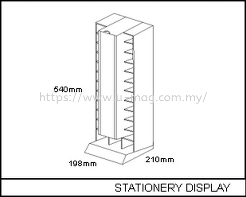 STATIONERY DISPLAY ľչʾ   Manufacturer, Supplier, Supply, Supplies | U-Mag Acrylic Products (M) Sdn Bhd