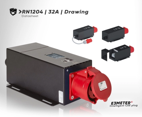 RN1204 - 32A Intelligent CEE plug