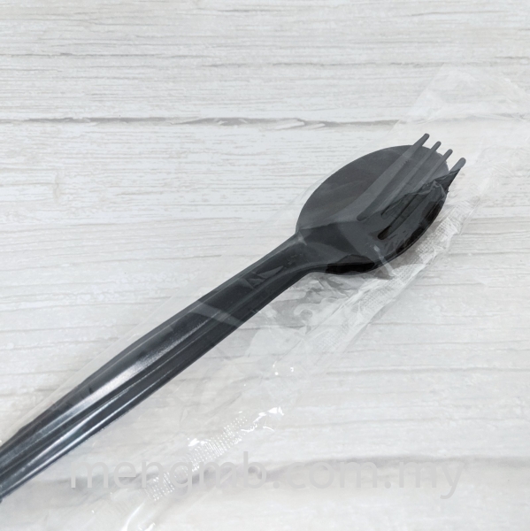 Individually Wrapped Fork and Spoon   Plastic Range Cutlery Disposable Tableware Johor Bahru (JB), Ulu Tiram, Malaysia Supplier, Distributor, Wholesaler, In Bulk | Meng MB Trading Sdn Bhd