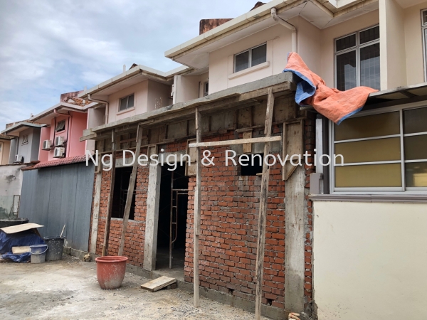  Kitchen Extension Extension Works Klang, Selangor, Kuala Lumpur (KL), Malaysia Renovation, Contractor, Company, Service | Ng Design & Renovation