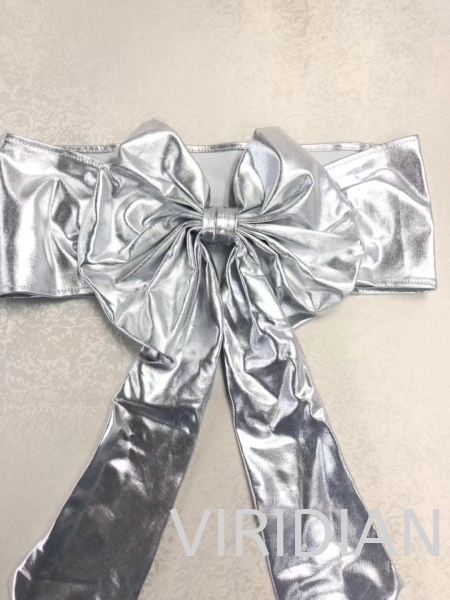 Metallic - Silver Metallic Series Chair Ribbon (Sash) F&B Linen Kuala Lumpur (KL), Malaysia, Selangor, Setapak Supplier, Suppliers, Supply, Supplies | Viridian Technologies