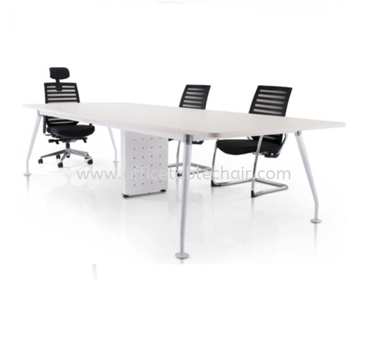 ZIXIA RECTANGULAR CONFERENCE OFFICE TABLE(W/O FLIPPER & METAL RISER BOX)