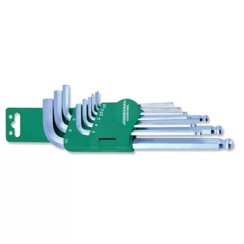 9PCS LONG ARM BALL POINT HEX KEY SET (MM) (H05SM109S)