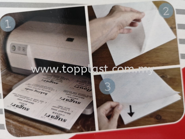 Laser Inkjet Label 180gsm 11sizes Card/Label/Paper/Sticker Penang, Malaysia Supplier, Manufacturer, Supply, Supplies | Top Plast Enterprise