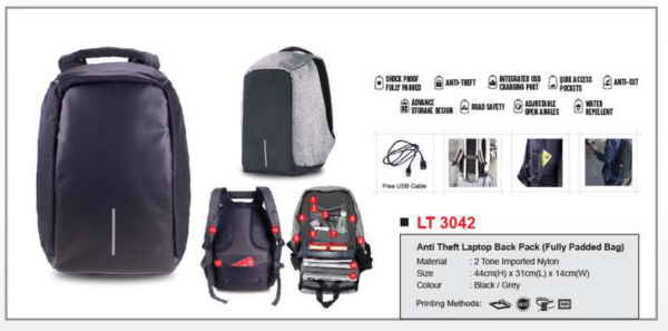 Laptop Back Bag LT3042 Laptop Bag Bag Premium Gift Johor Bahru (JB), Malaysia, Kuala Lumpur (KL), Selangor, Singapore Supplier, Suppliers, Supply, Supplies | M Sport Apparel