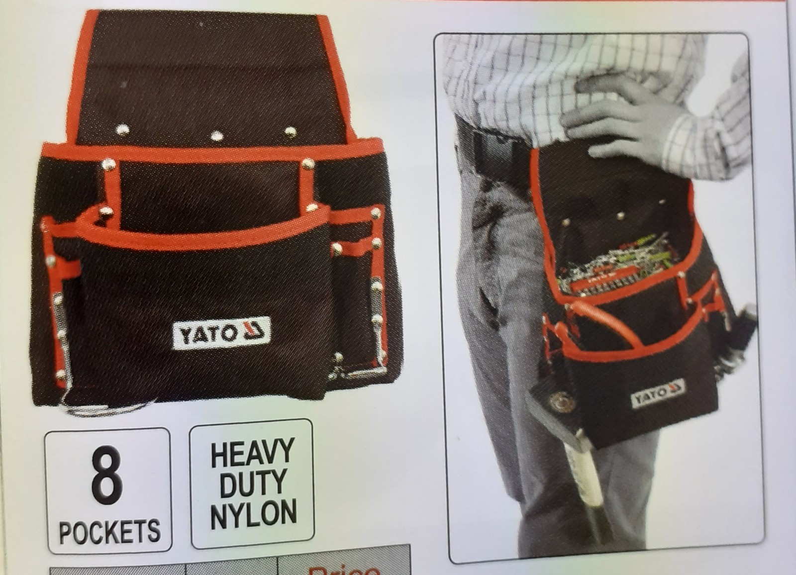 8-POCKET TOOL BAG