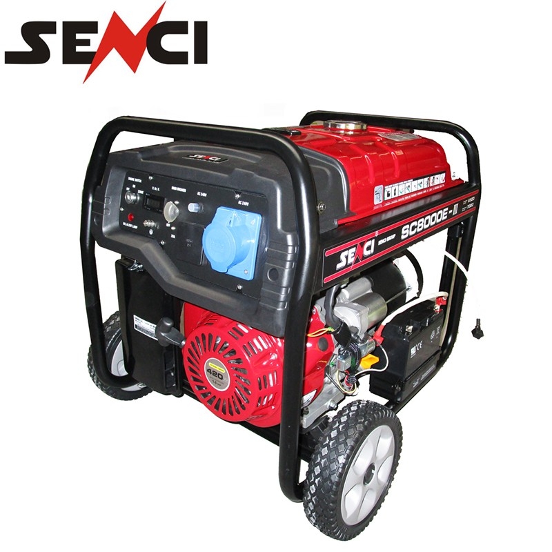 Senci SC8000E-III Gasoline Generator Senci (Generator/ Washer) Penang,  Malaysia, Bukit Mertajam Supplier, Distributor, Supply, Supplies