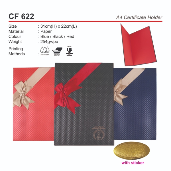 CF 622 Certificate Holder Scroll  Premium Gift Johor Bahru (JB), Malaysia, Kuala Lumpur (KL), Selangor, Singapore Supplier, Suppliers, Supply, Supplies | M Sport Apparel