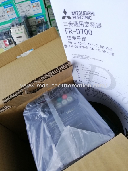 FR-D740-2.2K-CHT 3-Phase 380-480V Inverter Selangor, Malaysia, Kuala Lumpur (KL), Puchong Supplier, Suppliers, Supply, Supplies | Masuta Automation Sdn Bhd