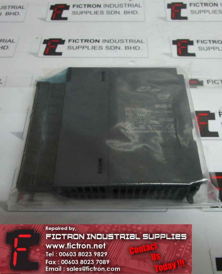 Q64DAN MITSUBISHI MELSEC PLC Converter Unit Supply Repair Malaysia Singapore Indonesia USA Thailand