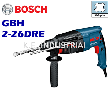 800W BOSCH GBH2-26DRE Rotary Hammer Power Tools & Machinery Selangor, Klang, Malaysia, Kuala Lumpur (KL) Supplier, Suppliers, Supply, Supplies | K.E. Industrial Supply Sdn Bhd