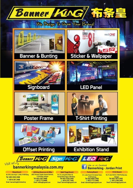 One Stop Banner Services Others Selangor, Malaysia, Kuala Lumpur (KL), Klang, Puchong, Petaling Jaya (PJ) Supplier, Suppliers, Supply, Supplies | Bannerking Sdn Bhd