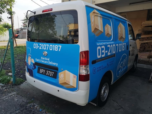 Van Sticker Lorry Sticker Selangor, Malaysia, Kuala Lumpur (KL), Klang, Puchong, Petaling Jaya (PJ) Supplier, Suppliers, Supply, Supplies | Bannerking Sdn Bhd