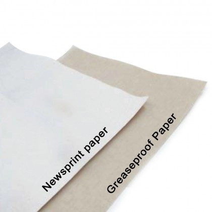 Newsprint Paper 45g 1 cut 4 -10pcs