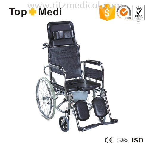 TCM609GCU Commode Wheelchair