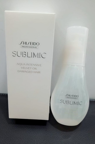 Shiseido Professional Sublimic Aqua Intensive Velvet Oil 100ML SUBLIMIC AQUA INTENSIVE VELVET OIL SHISEIDO SUBLIMIC AQUA INTENSIVE SHISEIDO SUBLIMIC Malaysia, Melaka, Bachang Supplier, Suppliers, Supply, Supplies | Cheng Xiong Hair Saloon Supplier