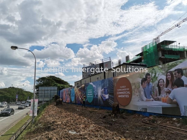 Hoarding  Hoarding Signage Kuala Lumpur (KL), Malaysia, Selangor, Mont Kiara Manufacturer, Supplier, Supply, Supplies | Intergate Solutions Sdn Bhd