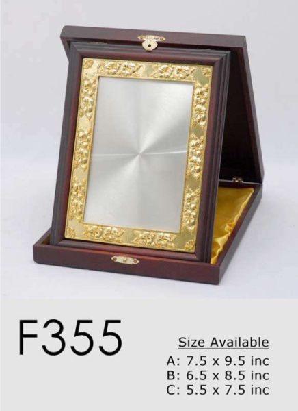 F355 Wooden Plaques & Velvet Box Trophy Johor Bahru (JB), Malaysia, Kuala Lumpur (KL), Selangor, Singapore Supplier, Suppliers, Supply, Supplies | M Sport Apparel