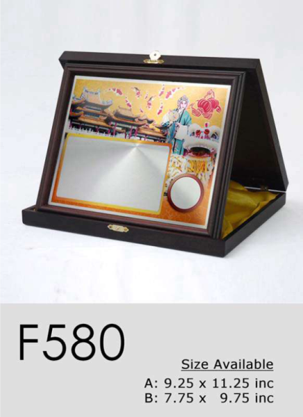 F580 Wooden Plaques & Velvet Box Trophy Johor Bahru (JB), Malaysia, Kuala Lumpur (KL), Selangor, Singapore Supplier, Suppliers, Supply, Supplies | M Sport Apparel