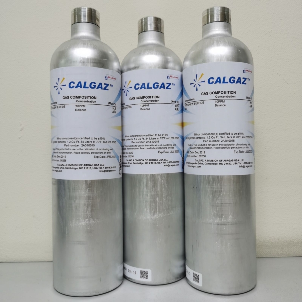 2AL 10PPM H2S / AIR - 34 LITER 2AL Cylinders - 34 Liters Calgaz (USA) Calibration Gas Selangor, Malaysia, Kuala Lumpur (KL), Shah Alam Supplier, Suppliers, Supply, Supplies | Iso Kimia (M) Sdn Bhd