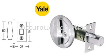 Yale 8101 Half Deadbolt Deadbolt 01. ARCHITECTURAL HARDWARE Selangor, Malaysia, Kuala Lumpur (KL), Sungai Buloh Supplier, Distributor, Supply, Supplies | Accuraux Marketing Sdn Bhd