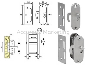 Toilet Swing Lock Door Latch 01. ARCHITECTURAL HARDWARE Selangor, Malaysia, Kuala Lumpur (KL), Sungai Buloh Supplier, Distributor, Supply, Supplies | Accuraux Marketing Sdn Bhd