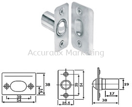 Adjustable Ball Catch, SS Door Latch 01. ARCHITECTURAL HARDWARE Selangor, Malaysia, Kuala Lumpur (KL), Sungai Buloh Supplier, Distributor, Supply, Supplies | Accuraux Marketing Sdn Bhd