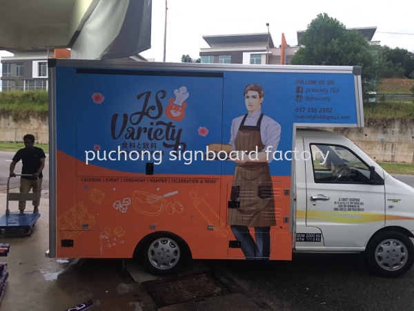 FOOD TRUCK STICKER PRINTING & WRAPPING Truck Lorry Sticker Malaysia, Selangor, Kuala Lumpur (KL), Puchong Manufacturer, Supplier, Supply, Supplies | Puchong Signboard Factory