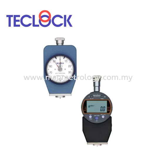 Teclock Durometer Hardness Tester (GS/GSD Series)