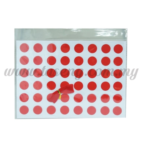 Sticker (Polka Dot) - Red (SK-PD1-R)