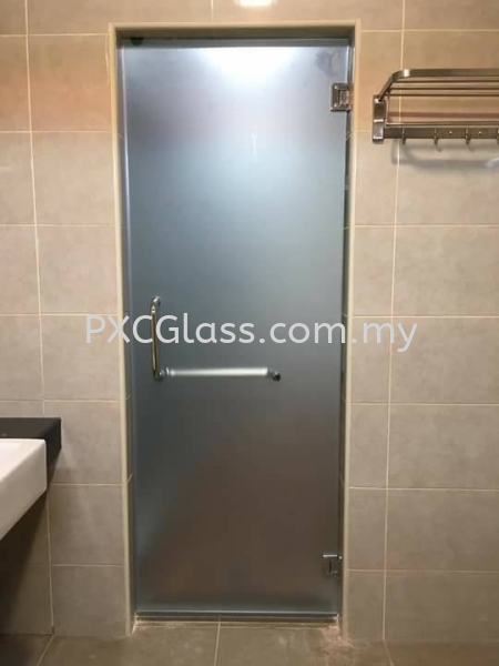 Toilet Glass Swing Door Shower Glass Door ԡҲ Glass Door  Selangor, Malaysia, Kuala Lumpur (KL), Shah Alam Supplier, Installation, Supply, Supplies | Pan Xue Cheng Glass Sdn Bhd