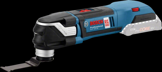 Bosch Professional Gop 18 V-28 Cordless Multi-Cutter + Paiz 32 Apb  Starlockplus Bim Plunge Cut Saw Blade (Without Battery And Charger) - Carton