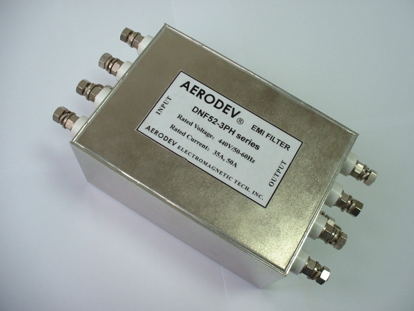 DNF52-3PH DNF52-3PH-3*50A THREE PHASE AERODEV EMI FILTER Malaysia, Melaka, Merdeka Permai Supplier, Suppliers, Supply, Supplies | Lexim Electronics