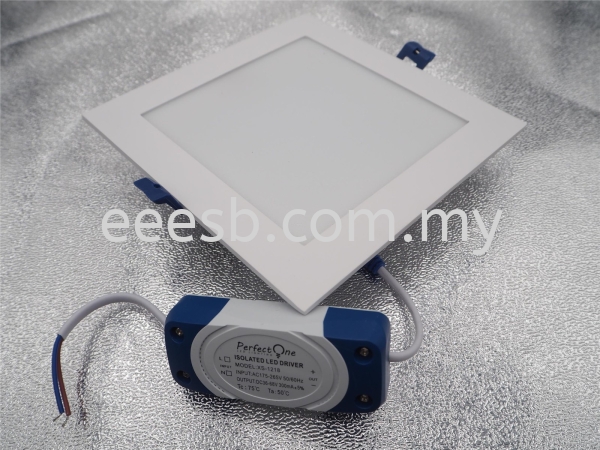 P1 LED Down Light - Round / Square LED Down Light LED Products Selangor, Malaysia, Kuala Lumpur (KL), Puchong Supplier, Suppliers, Supply, Supplies | Efficient Energy Electrical Sdn Bhd