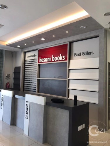 bookshop design, alor setar