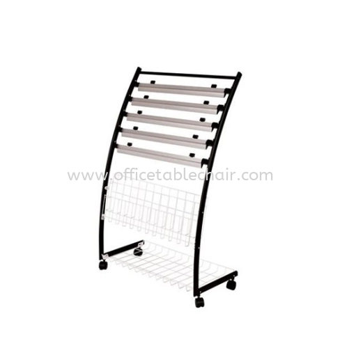 NM A501 NEWSPAPER MAGAZINE RACK