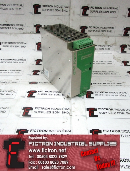 QUINT-PS-100-240AC/24DC/5 QUINTPS100240AC24DC5 PHOENIX CONTACT Power Supply Unit Supply Repair Malaysia Singapore Indonesia USA Thailand PHOENIX CONTACT REPAIR Selangor, Malaysia, Penang, Kuala Lumpur (KL), Subang Jaya, Singapore Supplier, Suppliers, Supply, Supplies | Fictron Industrial Supplies Sdn Bhd