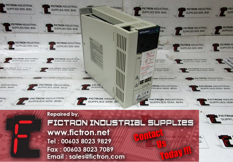 MR-J2S-100B MRJ2S100B MITSUBISHI ELECTRIC MELSERVO AC Servo Amplifier Supply Repair Malaysia Singapore Indonesia 