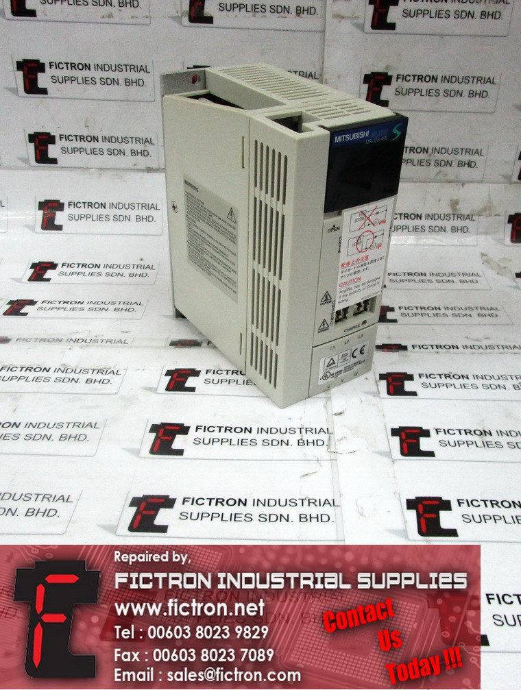 MR-J2S-40B MRJ2S40B MITSUBISHI ELECTRIC MELSERVO AC Servo Amplifier Supply Repair Malaysia Singapore Indonesia Thailand