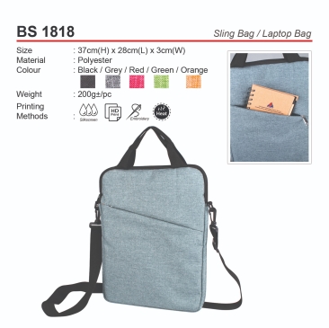 D*BS1818 Sling Bag / Laptop Bag (A)