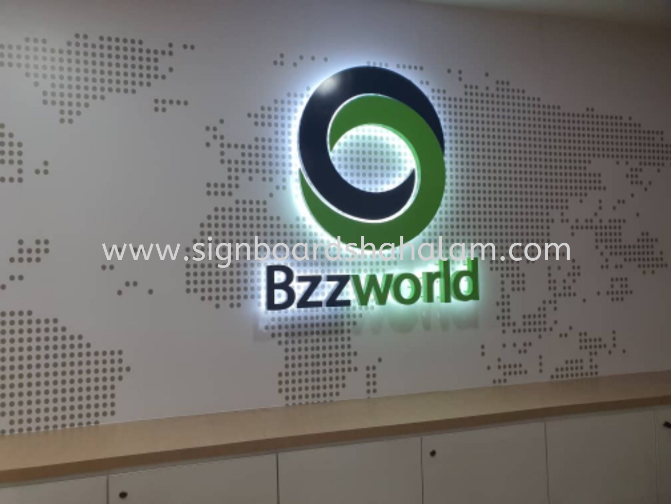 Bzzworld Signage, 3D Box Up LED Backlit Signboard Kuchai Lama, KL