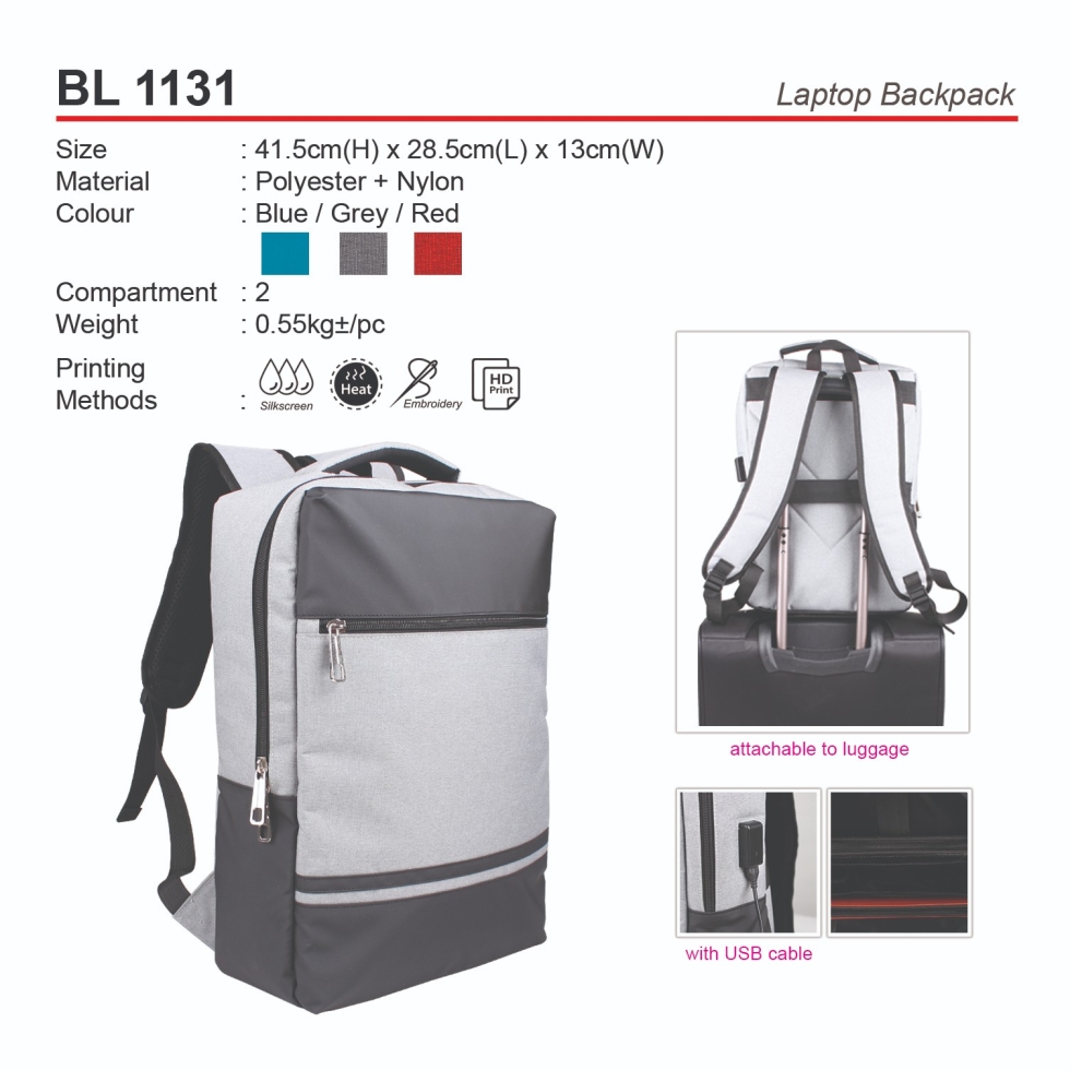 BL1131 Laptop Backpack (A)