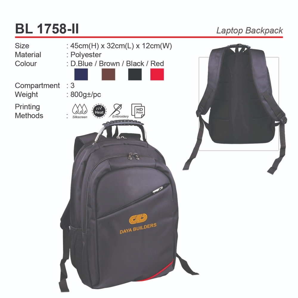 BL1758-II Laptop Backpack (A)