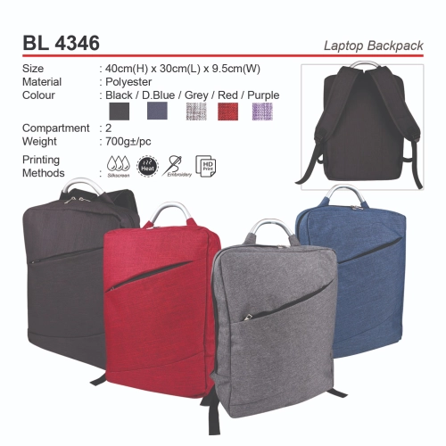 D*BL4346 Laptop Backpack (A)