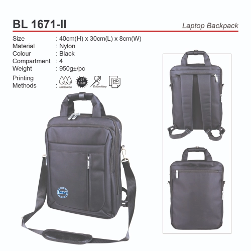 D*BL1671-II Laptop Backpack (A)