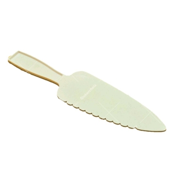 CK-P01 Quality Cake Knife [White] -10pcs